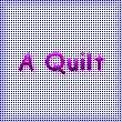 Back to the quilt
